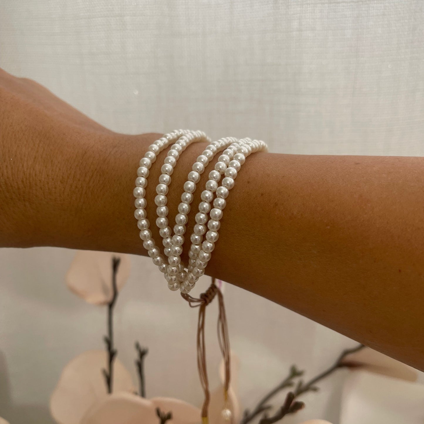 Multiple Pearl Bracelet