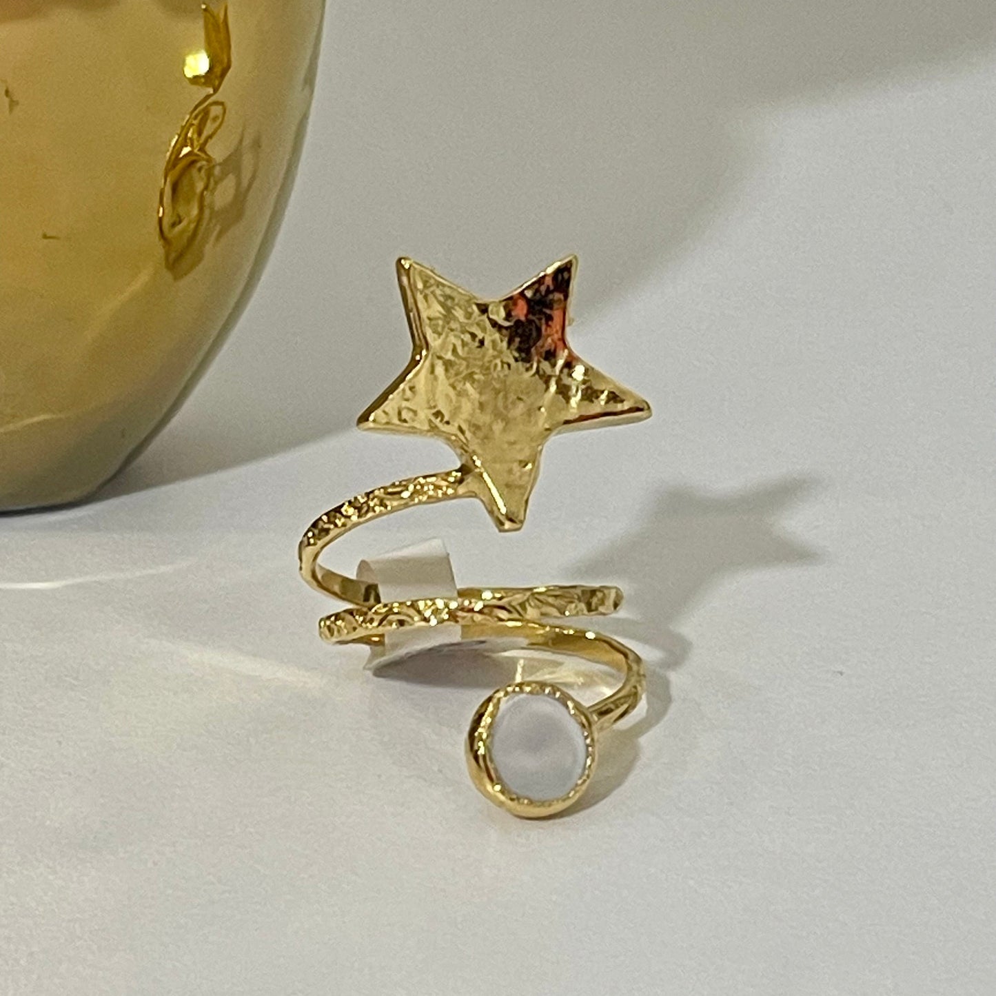 Zamak Star Ring