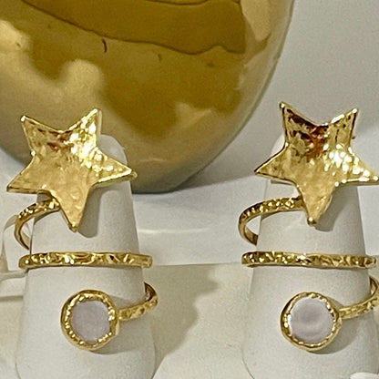 Zamak Star Ring