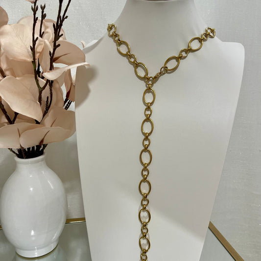 Collar Círculo Dorado