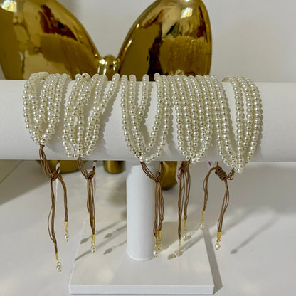 Multiple Pearl Bracelet